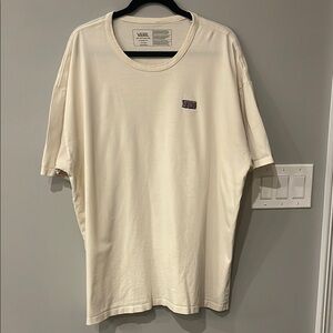 Vans Cream Short Sleeve Tee